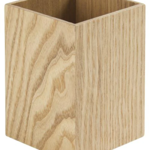 PEN STAND NATURAL WOOD